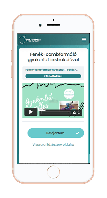 fenék-comformáló gyakorlatok